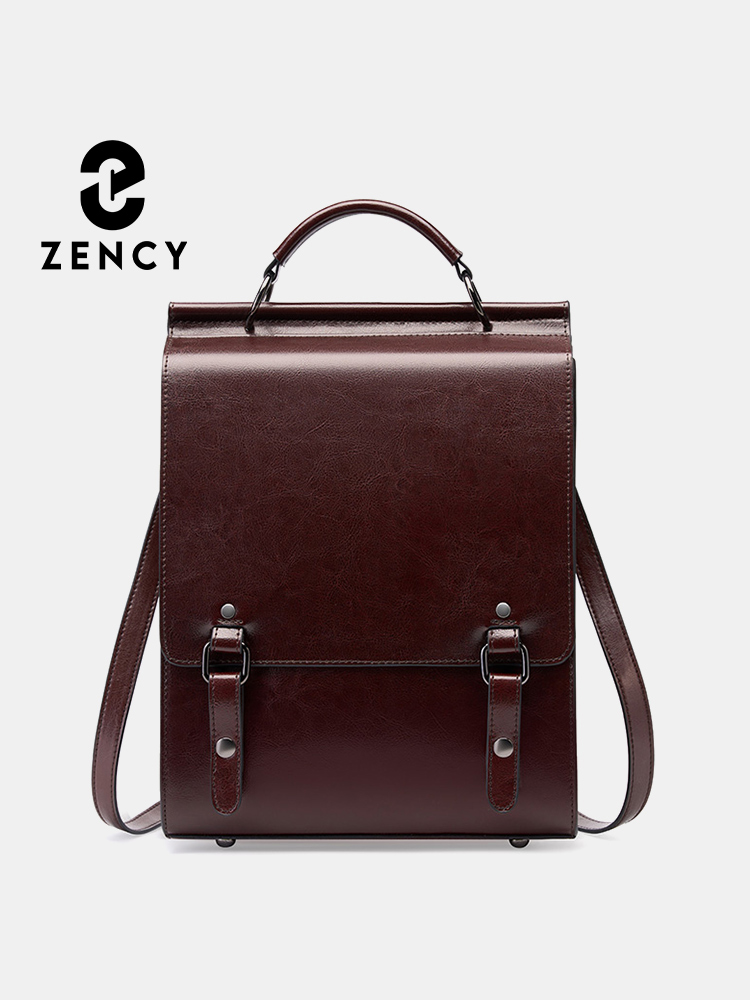 Women Bags For Office - Zency Female Fashion Backpack Retro England