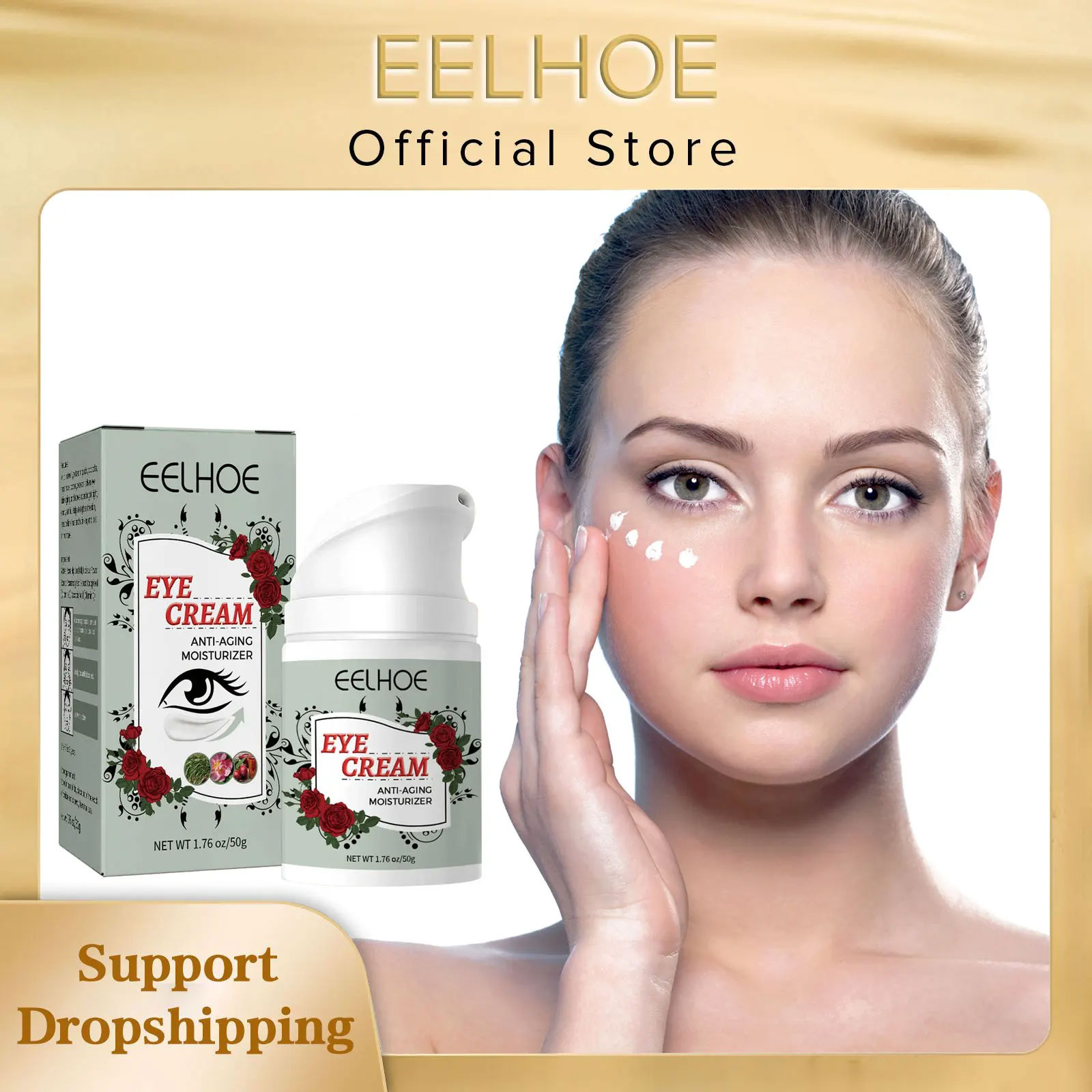 Women Bags Under Eyes - EELHOE Anti Aging Eye Cream Reduce