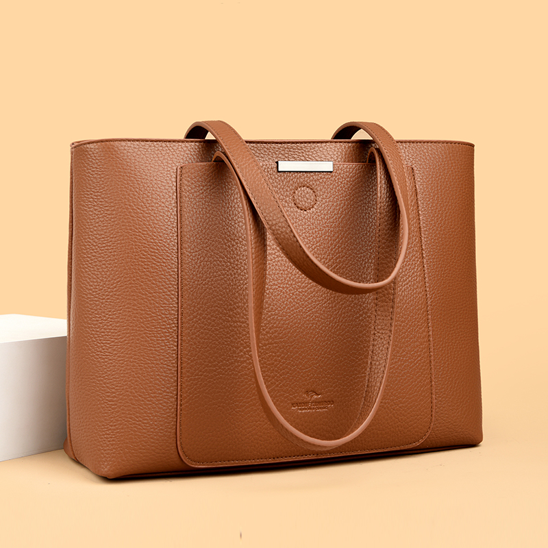 Women Bags With Laptop Compartment - Genuine Brand Soft Pu Leather Hand