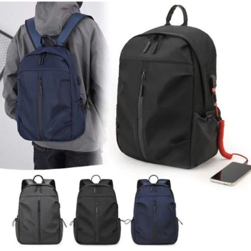 Women Bags Grey - High Quality Nylon Versatile Backpack Grey