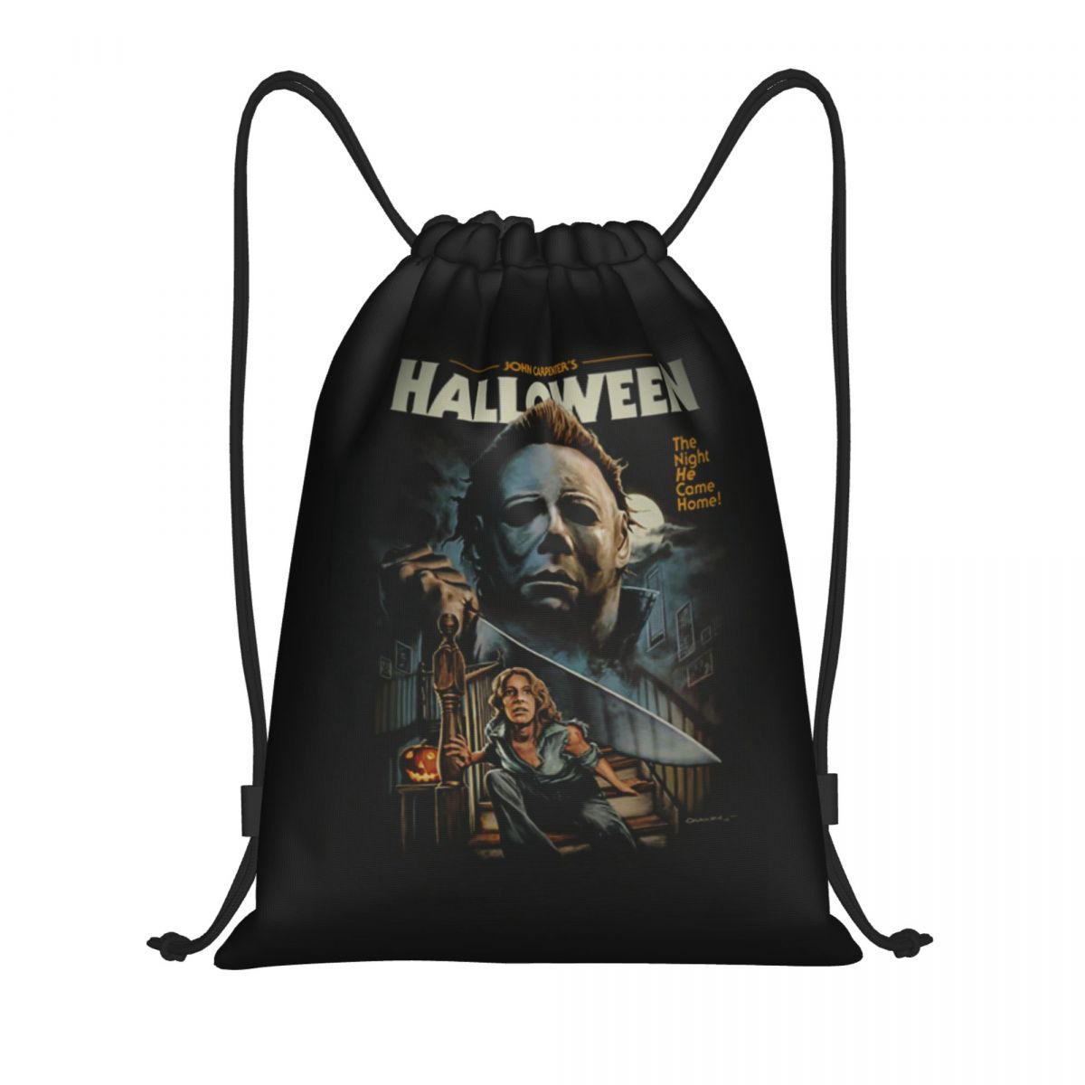 Women Bags Myer - Halloween Michael Myers Drawstring Bag Men