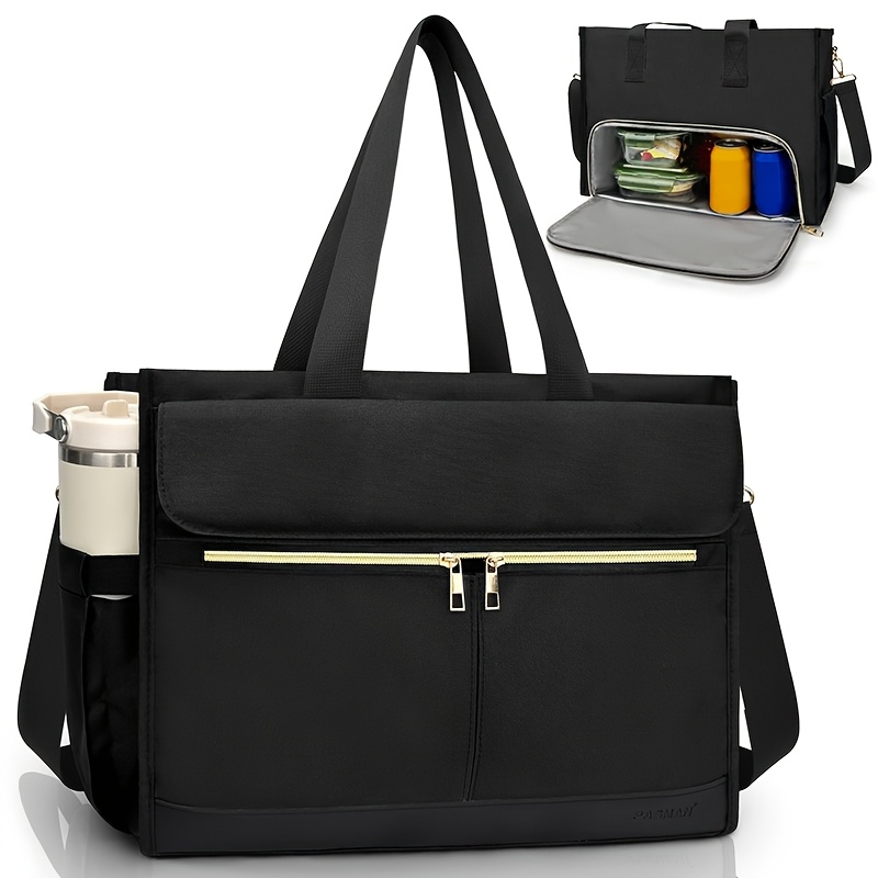 Women Bags With Laptop Compartment - Oxford Lunch Bag for Women, Laptop