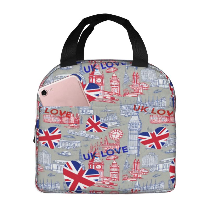 Flag Of The UK Insulated Lunch - Women Bags Uk recension och pris