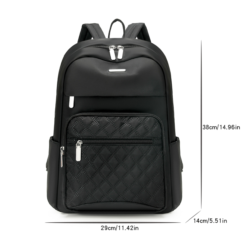 Fashion Plaid Commuter Daypack - Women Bags With Laptop Compartment recension och pris