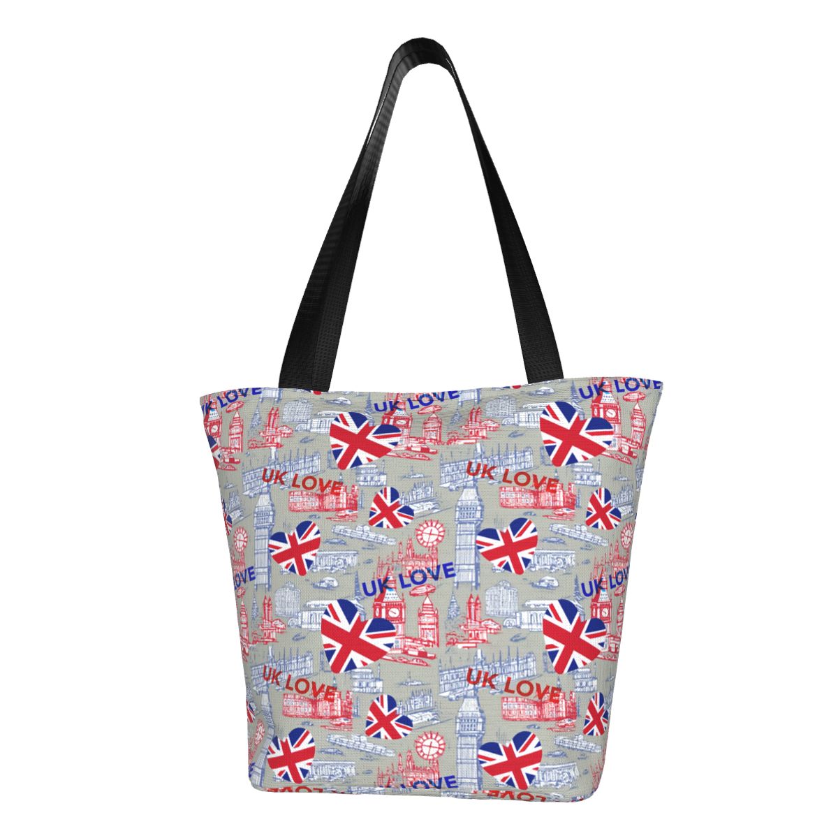 Custom Flag Of The UK Love Gro - Women Bags Uk recension och pris