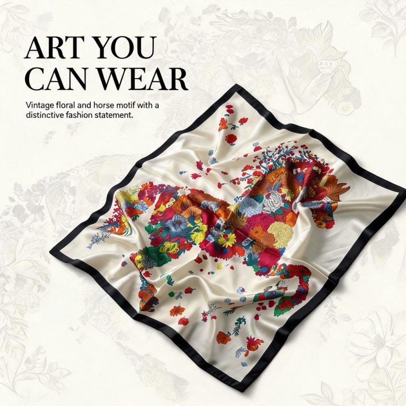 Women 65X65CM 100% Silk Square - Women Bags For Office recension och pris