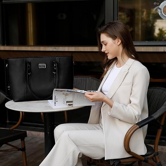MOSISO Tote Bag for Women MacB - Women Bags With Laptop Compartment recension och pris