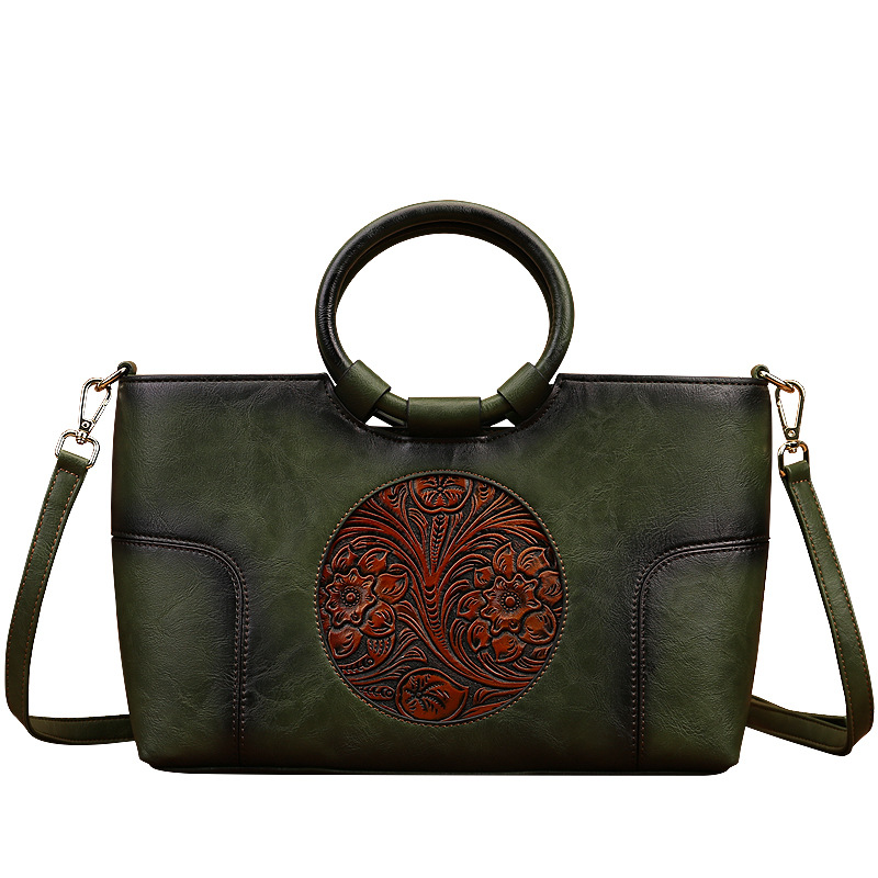 High Quality PU Leather Women  - Women Bags Grey recension och pris