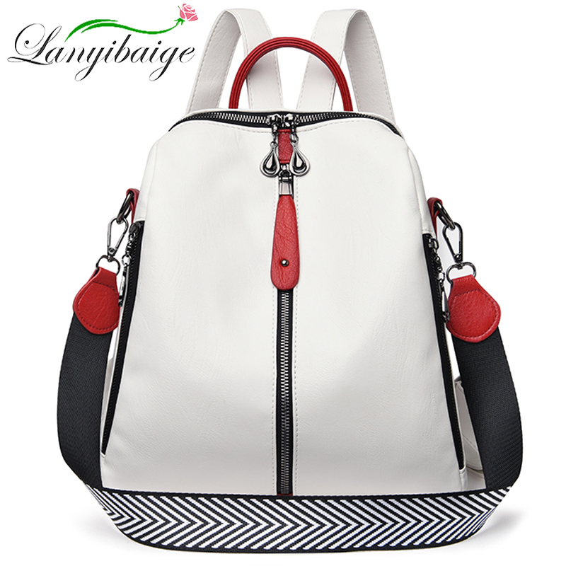 Fashion Backpack Women Soft Le - Women Bags With Laptop Compartment recension och pris