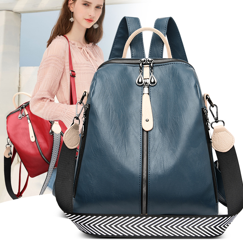 Fashion Backpack Women Soft Le - Women Bags With Laptop Compartment recension och pris