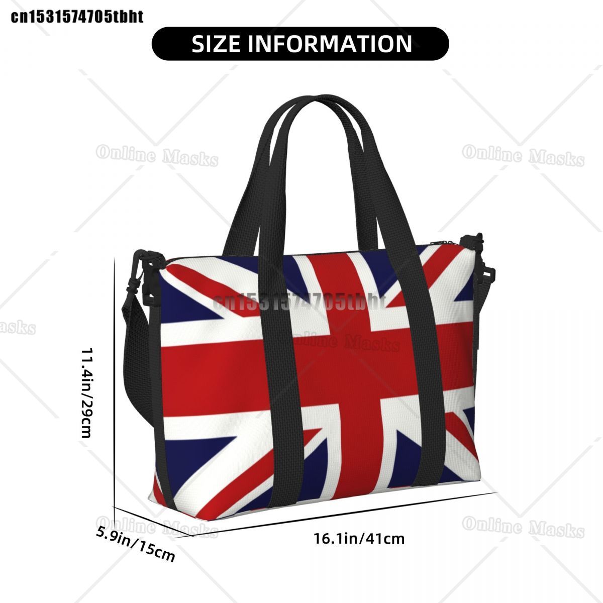 Union Jack Flag Of The UK Tote - Women Bags Uk recension och pris