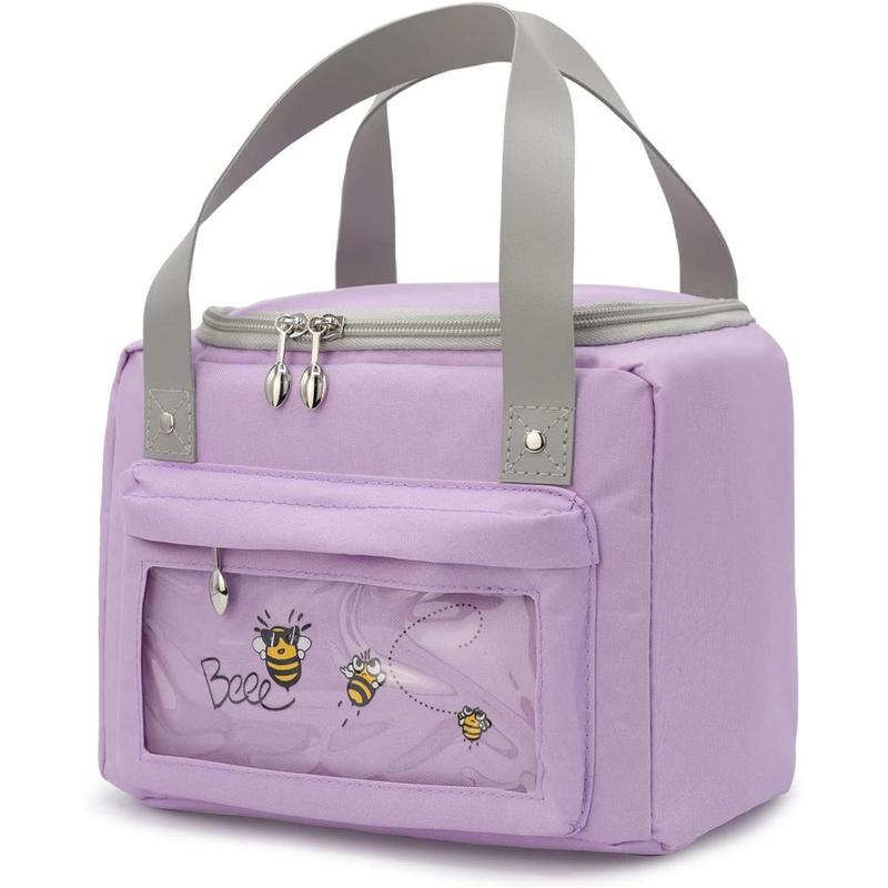 Oxford Cloth Lunch Bag Beige/P - Women Bags Grey recension och pris
