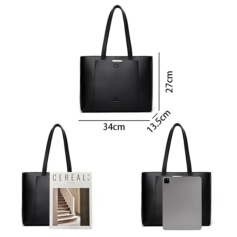 Genuine Brand Soft Pu Leather  - Women Bags With Laptop Compartment recension och pris