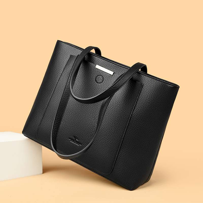 Genuine Brand Soft Pu Leather  - Women Bags With Laptop Compartment recension och pris