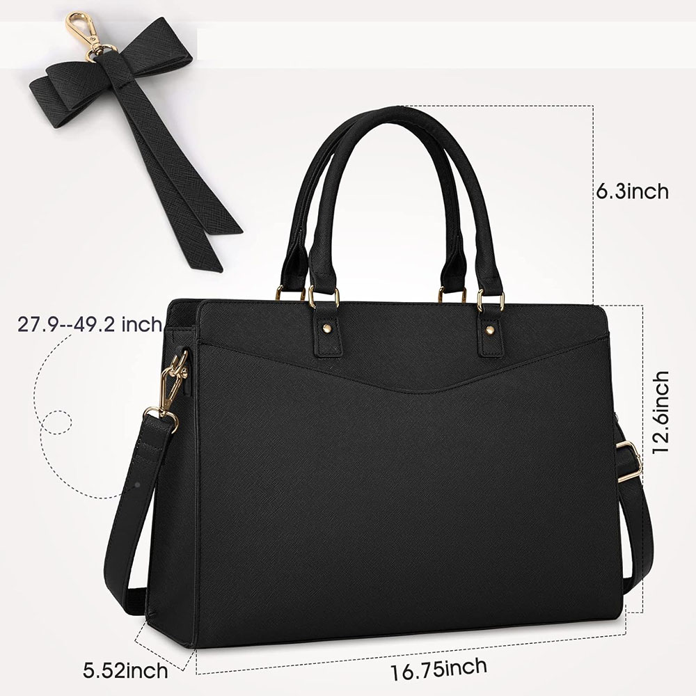 Laptop Bag for Women 15.6 Inch - Women Bags With Laptop Compartment recension och pris
