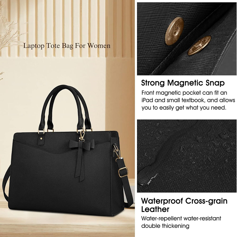 Laptop Bag for Women 15.6 Inch - Women Bags With Laptop Compartment recension och pris