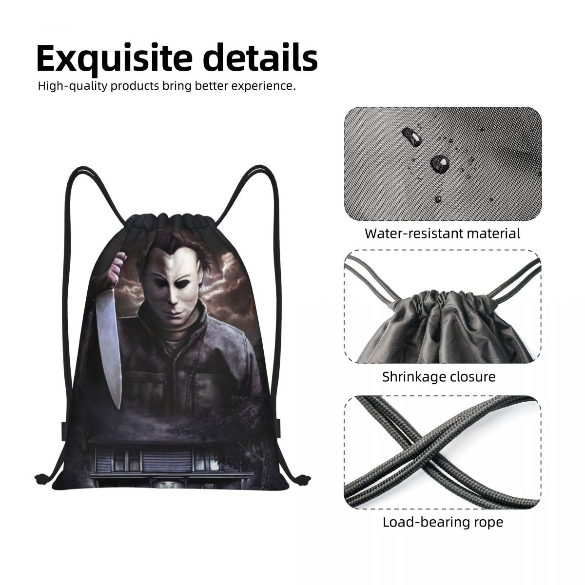 Michael Myers Drawstring Backp - Women Bags Myer recension och pris
