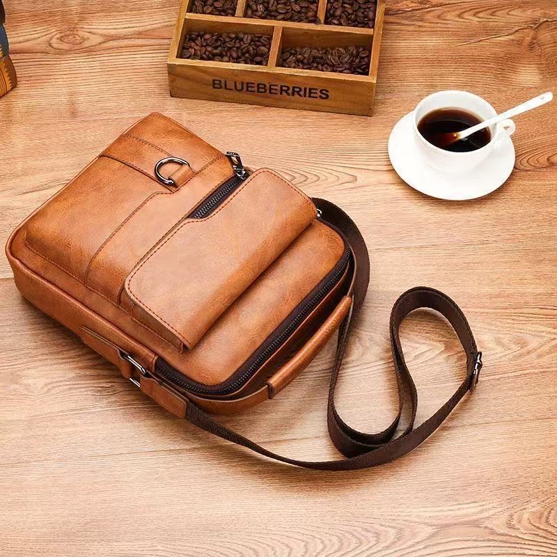 Bullcaptain Casual Men's Shoul - Women Bags With Laptop Compartment recension och pris