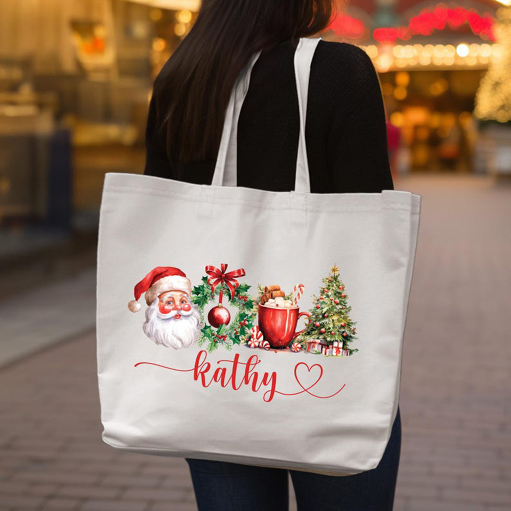 Large Canvas Tote Bag Personal - Women Bags Company recension och pris