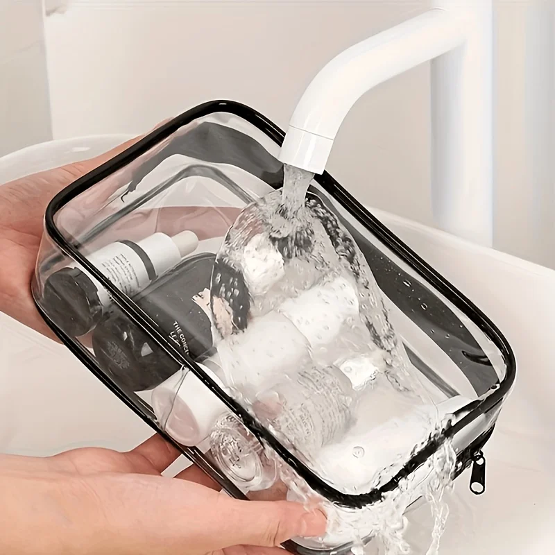 1pc Clear Makeup Bag Transpare - Women Bags For Airport recension och pris