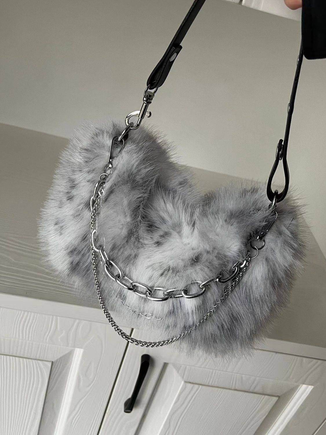 JIAERDI Vintage Y2K Handbag Wo - Women Bags Grey recension och pris