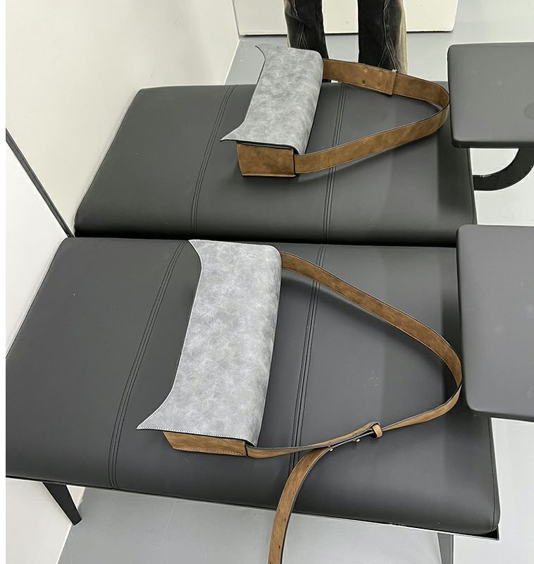 JIAERDI Vintage Grey Shoulder  - Women Bags Grey recension och pris