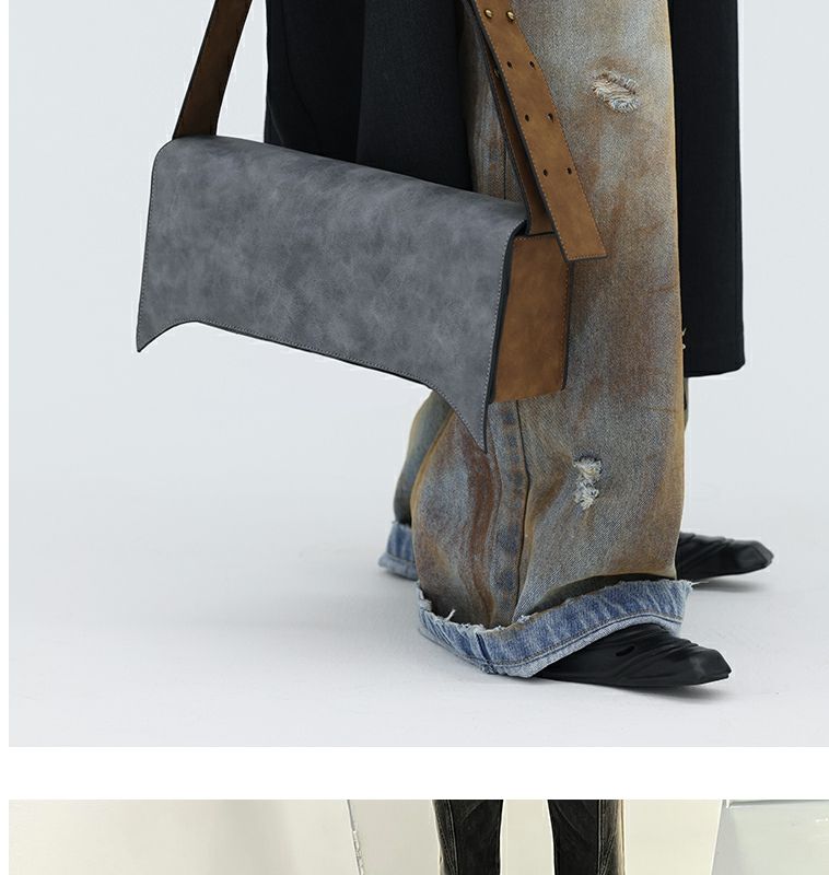 JIAERDI Vintage Grey Shoulder  - Women Bags Grey recension och pris