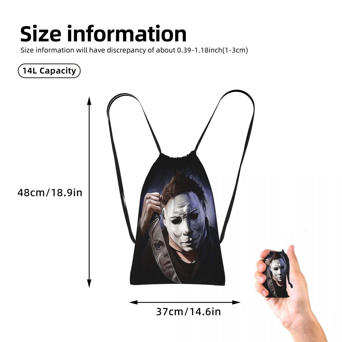 Michael Myers Drawstring Backp - Women Bags Myer recension och pris