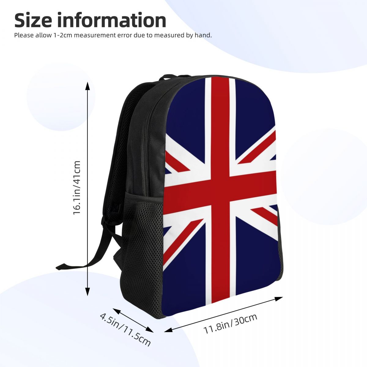Union Jack Flag Of The UK Back - Women Bags Uk recension och pris