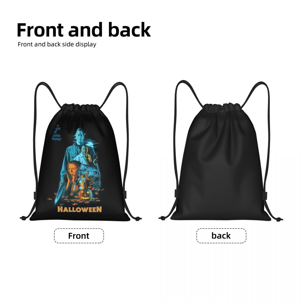 Custom Michael Myers Drawstrin - Women Bags Myer recension och pris