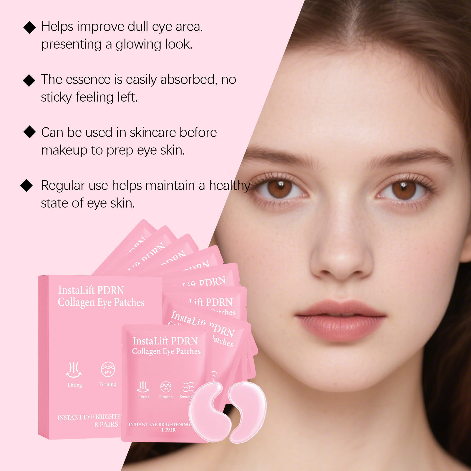 Instalift PDRN Collagen Eye Pa - Women Bags Under Eyes recension och pris