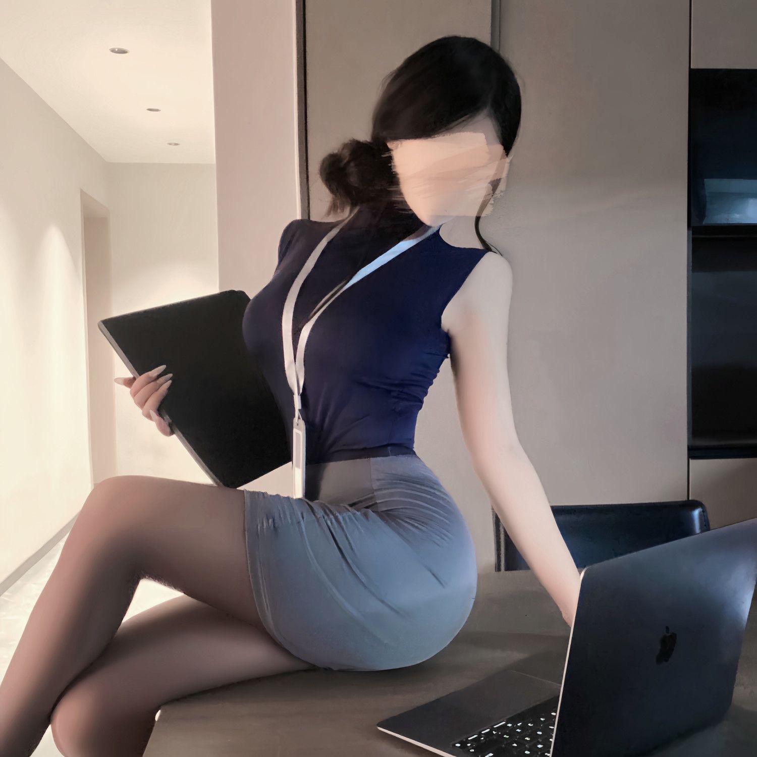 Sweet Skirts Set OL Sexy Pure  - Women Bags For Office recension och pris