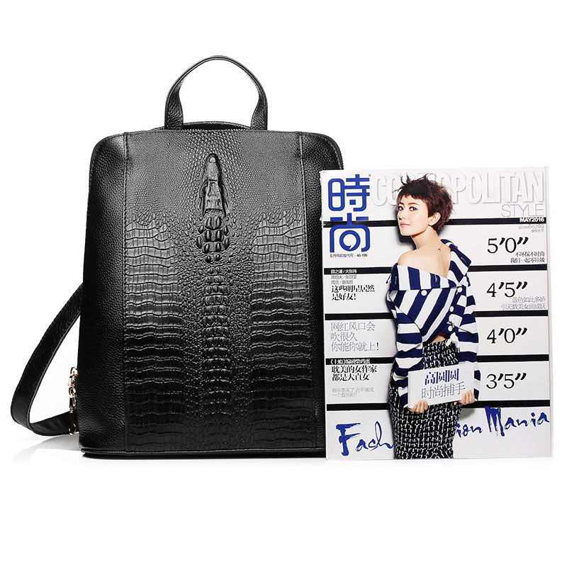Zency Women's Crocodile Leathe - Women Bags With Laptop Compartment recension och pris